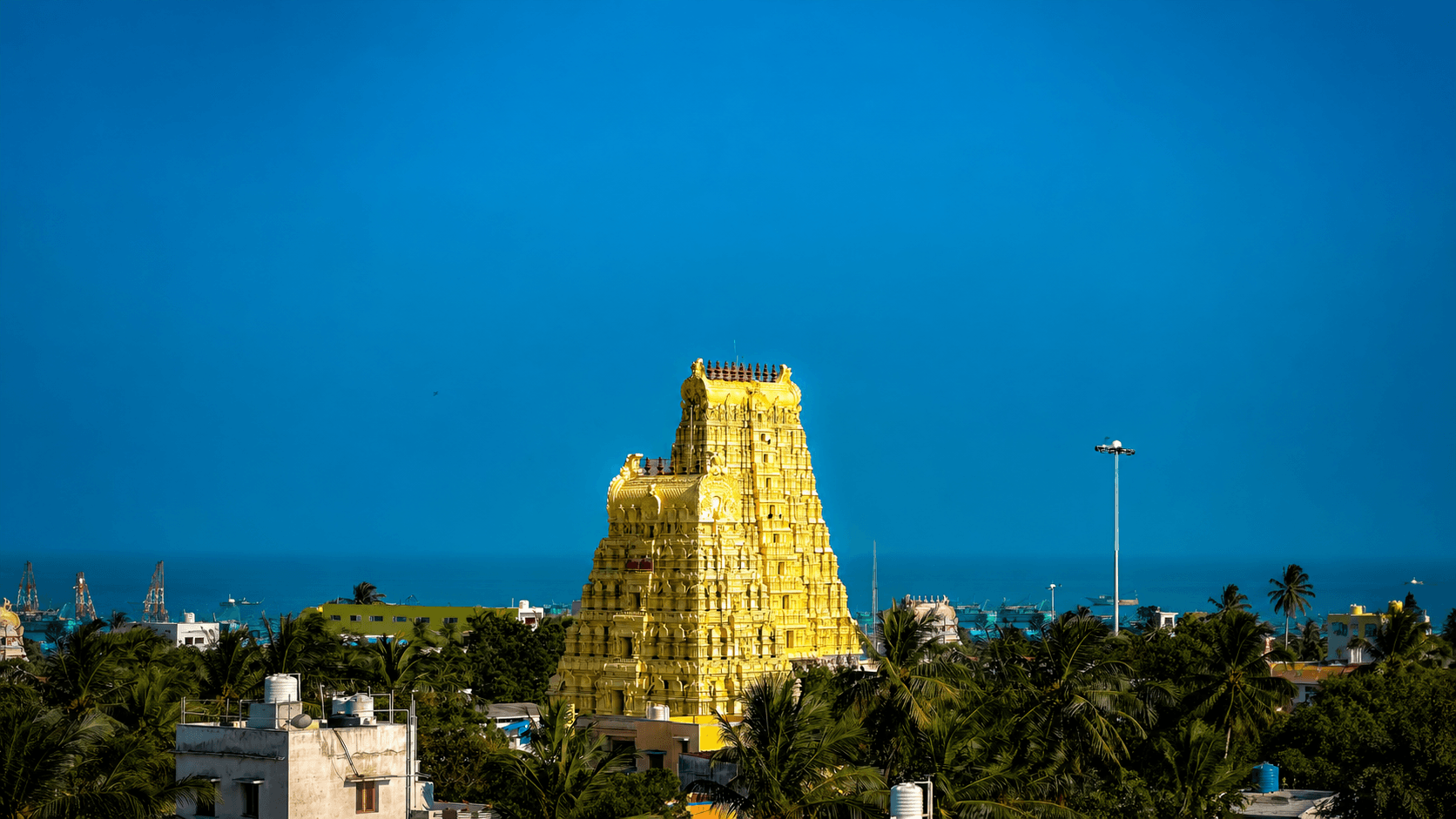 Rameswaram Sacred Coastline and Temple